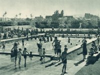 Trešjevka, dječji bazen, naselje Prve hrvatske štedionice (današnja Kostelska - Zorkovačka - Mihovljanska ulica, Trešnjevci) oko 1950. godine.jpg